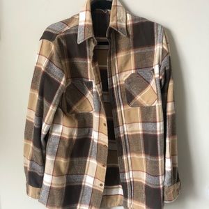 Flannel button down